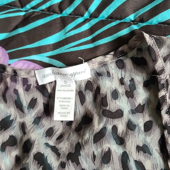 Sheer leapord tank - Picture 2 of 2